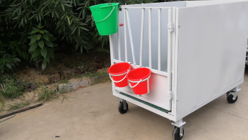 Livestock Equipment Cattle Divisions Calf Hutch Calf House Cage1