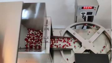 2 channel semi-automatic capsule counting machine 