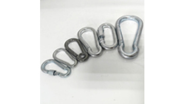 DIN5299C Spring Fastener High Quality Metal Carabiner Steel Snap Hook Zinc Spring Clips Plated Snap Hook1