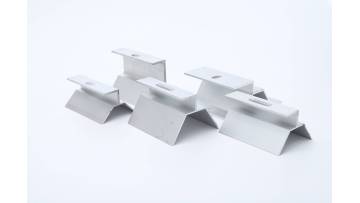 Rooftop T-shaped clamps