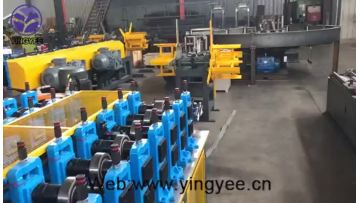 double out profiles forming machine