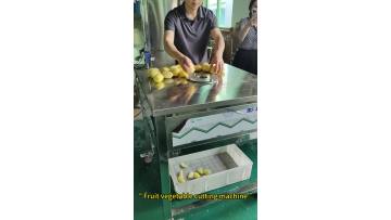 Fruit and vegetable cutting machine