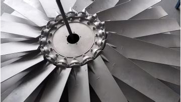16 blades alumnum fan impeller