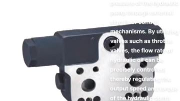 .A11V130LRDU2 THE hydraulic pump head valve