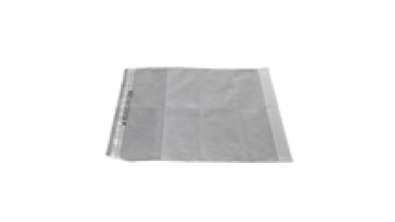 Pe transparent self adhesive sealing bottom gusset  plastic poly bag with adhesive strips GRS1