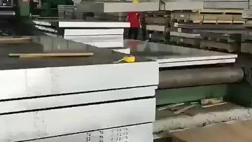 Aluminum plate