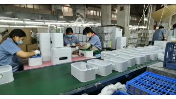 assembling&packing line for bread box