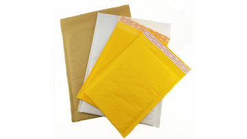 Kraft bubble mailers