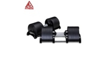 Black 80LBS Adjustable Dumbbell 36kg Gym Fitness Equipment with Custom Logo1
