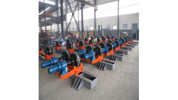 Video display of the 2000-ton roller frame production line purchased by Yueda customers