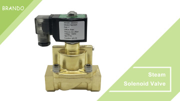 1'' Steam Hot Water High Temperature Brass Solenoid Valve 24VDC 110VAC 220VAC