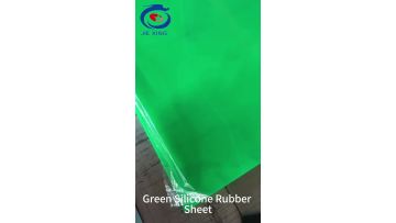 Green silicone sheet