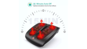 Soft-Grip Shiatsu Foot Massager with Ultrasound for Relaxation & Sleep Aid1