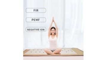 FUERLE Infrared Tourmaline Pad Pemf Therapy Mat Amethyst Negative Ion Mat With Photon Light1