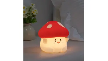 Mushroom Night Light, Bedroom Atmosphere Pat Light1