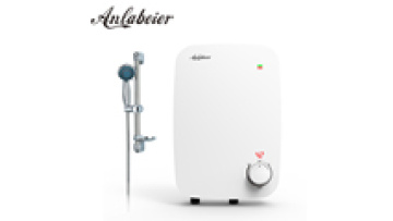 220V 8kw-12kw Plastic Material Knob Control with Heating Light Small Size Instant Electric Water Heater for Bathroom1