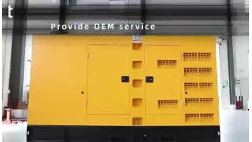 Silent diesel generator set Provide OEM service