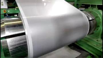 PVC Film laminated steel coil Golden color PPGI Pre-painted galvanized steel coil1