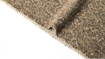 Fashion Fish scale Silver-Thread Knit Wool Mohair Fabric