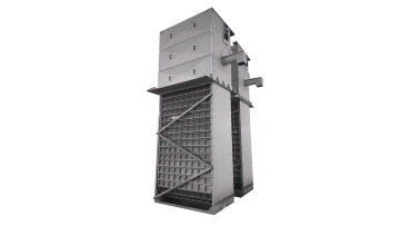 Band Screen automatic sprinkler system on-site