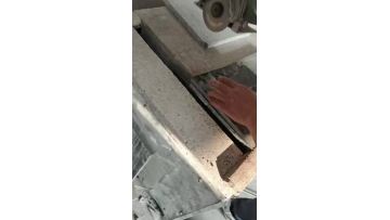 Small saw blade cutting video