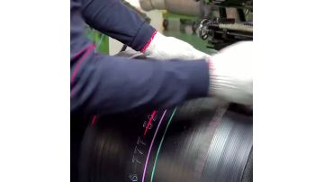 Motorcycle tire manufacturing