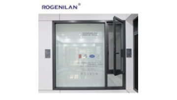 Narrow Frame Fixed Double Glazed Windows And Casement Windows Design Soundproofing Waterproofing Aluminum Grey Swing Windows1