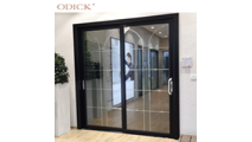 Modern aluminum door window sliding door designs in sri lanka mute rollers double glass door1