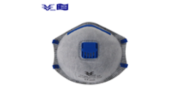 China OEM custom printed cotton dust mask half face active carbon dust mask with valve1