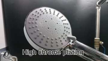 ABS Chrome Finishing Portable Hand Shower Jet powered Shower Head1