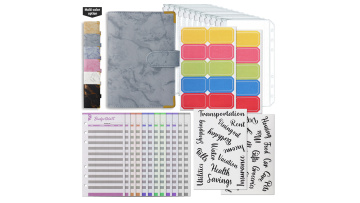 Loose-Leaf Cover Binder Refillable Notebook