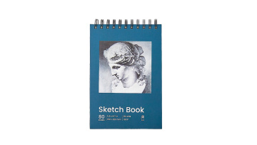 spiral notebook of sketchbook