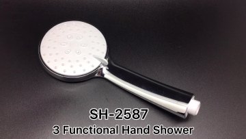 High Quality Chromed Sliding Adjustable Stainless Steel Column Rainfall Rain Shower Bathroom Set Shower Bath with  Brass Faucet1