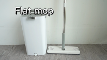 Topwill Factory Outlet Home Free Hand Washing Easy Clean Scratch Mop Microfibre Squeeze Flat Floor Mop And Bucket Set1