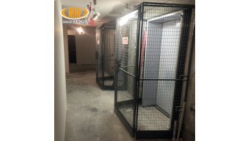 Welded Wire Mesh Type Flat Elevator Shaft Gate1