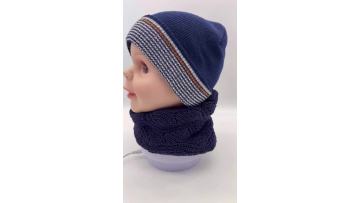 CF-W-0020 Knitted scarf for baby  (1)