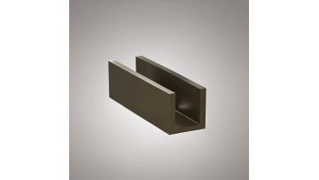 SVA-B006N U-type Mini Sleeve Over Clamps Glass Door Hardware