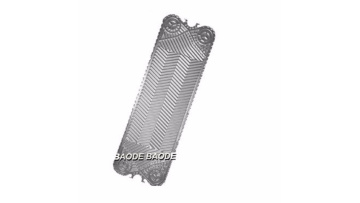 Gasket plate heat exchanger plates