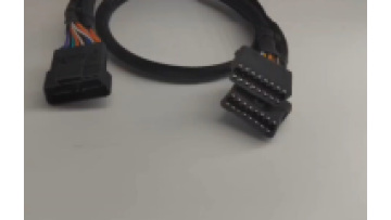 Dual-End Automotive Diagnostic Connector Cables and Wires