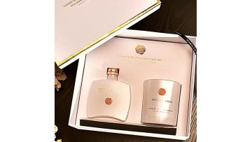 Private Label Glass Jar Luxury Scented Candles and Reed Diffuser Set with Box1