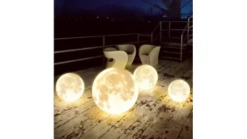 Elegant LED Waterproof Moon Globe Outdoor Landscape Light1