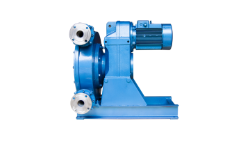 Concrete transfer pump