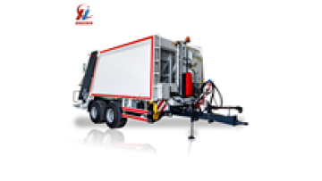 Waste Disposal Recycling Trailer: Self-Contained Compactor Trailer at a Good Price1