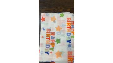 pe tablecloth for birthday party