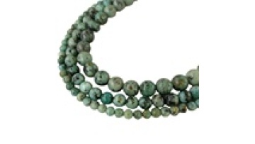 Natural Agate Beads African Turquoise Loose Beads for Jewelry Making DIY Bracelet Necklace1