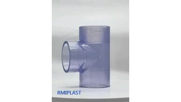 Clear PVC Tee