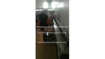 glass perfurma autoamtic spray painting line.mp4