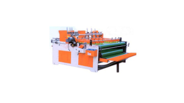 press semi automatic gluer machine