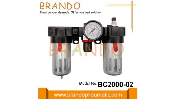 BC2000-02 Pneumatic Filter Regulator Lubricator