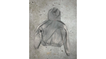 Custom black distressed hoodie sweatshirt french terry vintage acid stone wash crop top hoodie men1